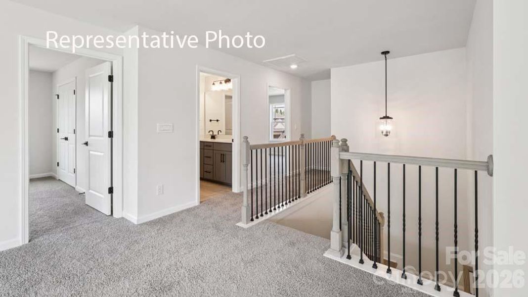 Furnished interior view inside a new home in Sanctuary at Southgate, Indian Trail (Image 6).