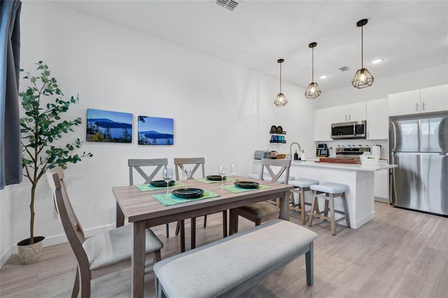 Furnished interior view inside a new home in , Davenport (Image 11).