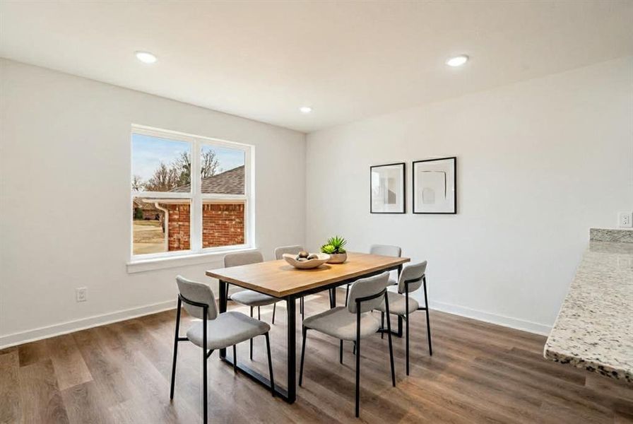 Furnished interior view inside a new home in , Paris (Image 7).