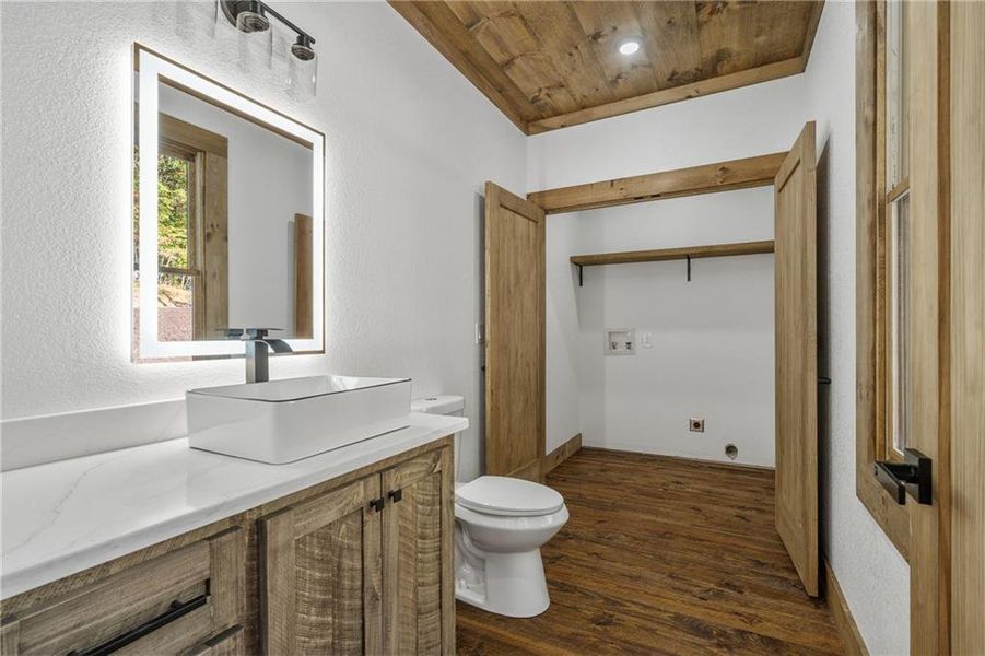 Furnished interior view inside a new home in , Mineral Bluff (Image 15).