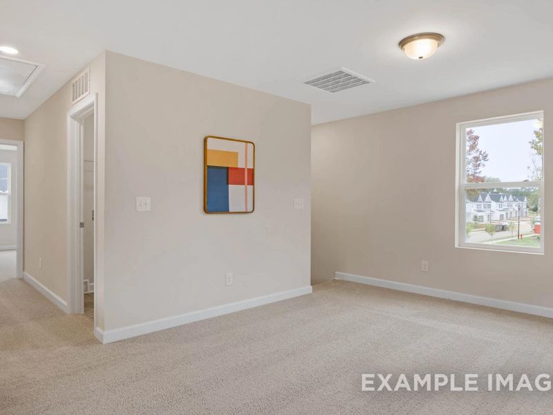 Representative unfurnished interior of a home built from the The Preston A by Davidson Homes LLC in Wellers Knoll, Lillington (Image 48). Representative unfurnished interior of a home built from the The Preston A by Davidson Homes LLC in Wellers Knoll, Lillington (Image 48).