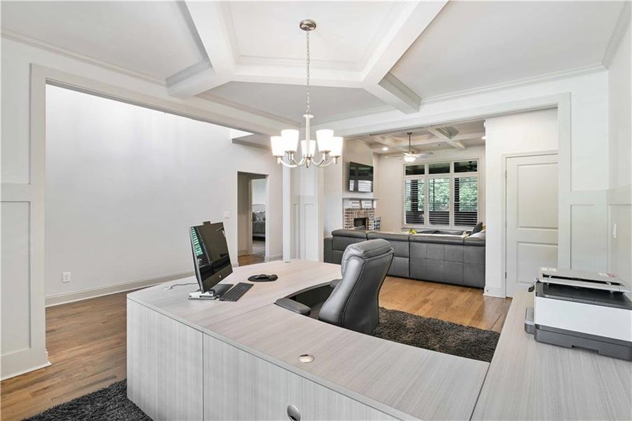 Furnished interior view inside a new home in , Auburn (Image 3).