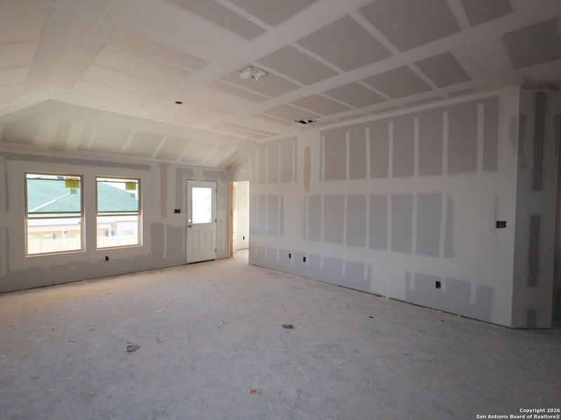 In-progress construction of a new home in Hunters Ranch, San Antonio, TX (Image 34). In-progress construction of a new home in Hunters Ranch, San Antonio, TX (Image 34).