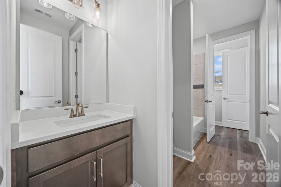 Furnished interior view inside a new home in Handsmill on Lake Wylie, York (Image 7).