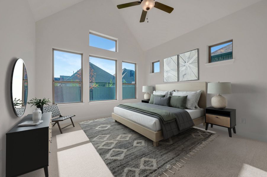 Furnished interior view inside a new home in Goodland – Classic Series, Grand Prairie (Image 6).