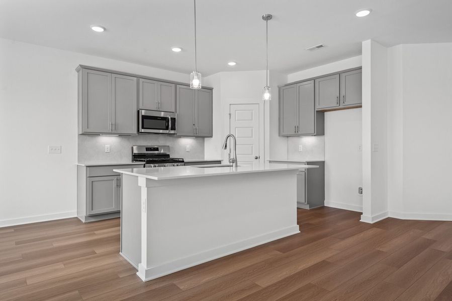 Representative furnished interior of a home built from the The Asheville C by Davidson Homes LLC in Calista Farms, White House (Image 7).