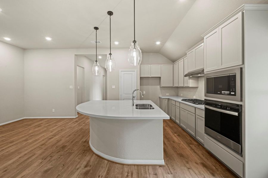 Furnished interior view inside a new home in Two Step Farm, Montgomery (Image 8).