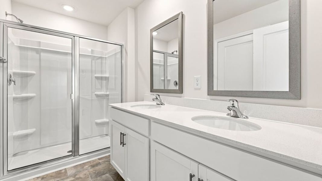 Furnished interior view inside a new home in Woodglen, Piedmont (Image 11). Furnished interior view inside a new home in Woodglen, Piedmont (Image 11).