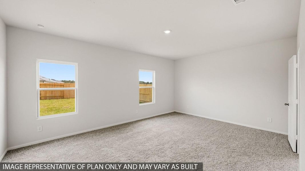 Spacious, unfurnished interior of a new home in Grand Pines, Magnolia (Image 13).