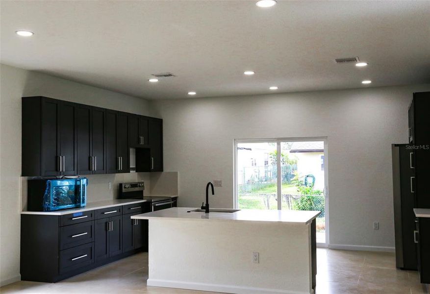 Furnished interior view inside a new home in , Sebring (Image 7).