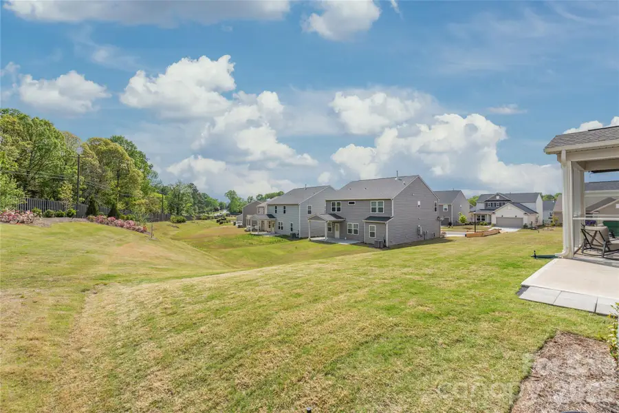 View from side of back yard