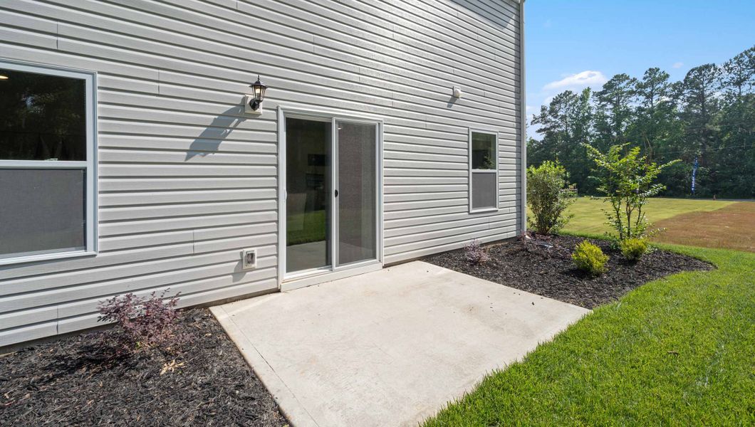 Representative exterior photo of a completed home built from the Penwell by D.R. Horton in Bentley Park, Greenwood, SC (Image 23). Representative exterior photo of a completed home built from the Penwell by D.R. Horton in Bentley Park, Greenwood, SC (Image 23).