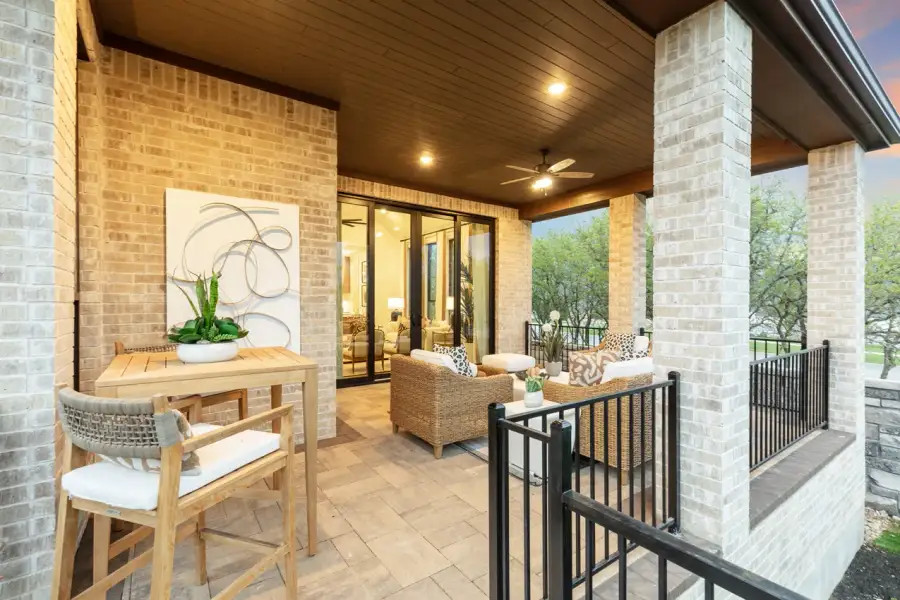 Representative Patio - some options shown