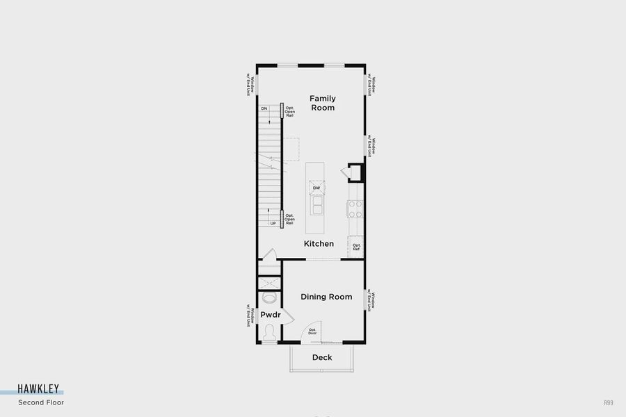 2D floor plan layout of this home in Traynham Place, Greenville, SC (Image 6).