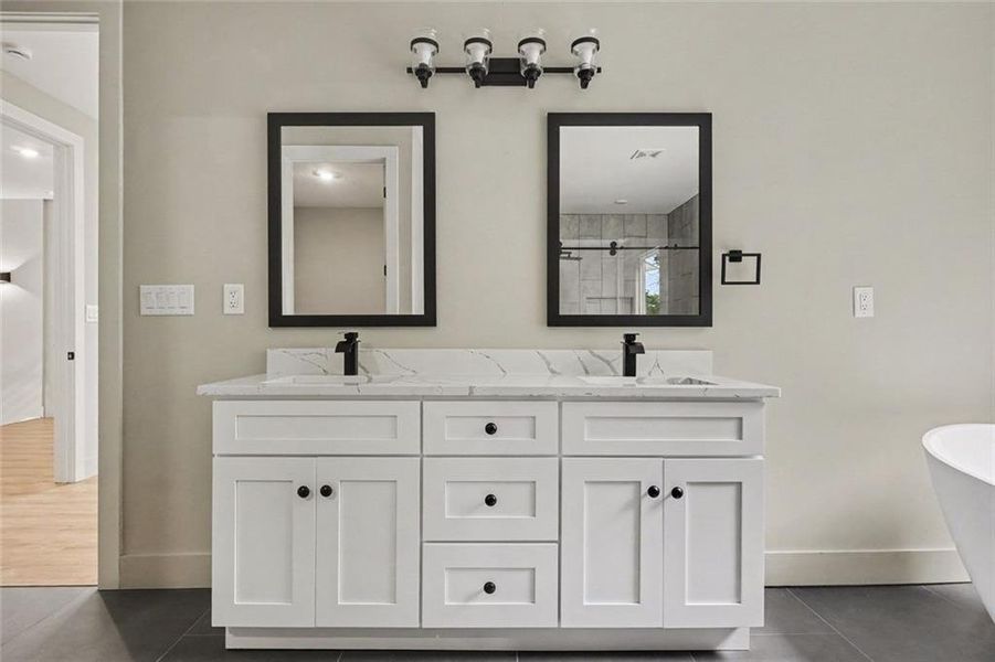 Furnished interior view inside a new home in , Decatur (Image 14).