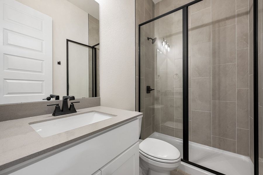 Furnished interior view inside a new home in Park Central, Georgetown (Image 14).
