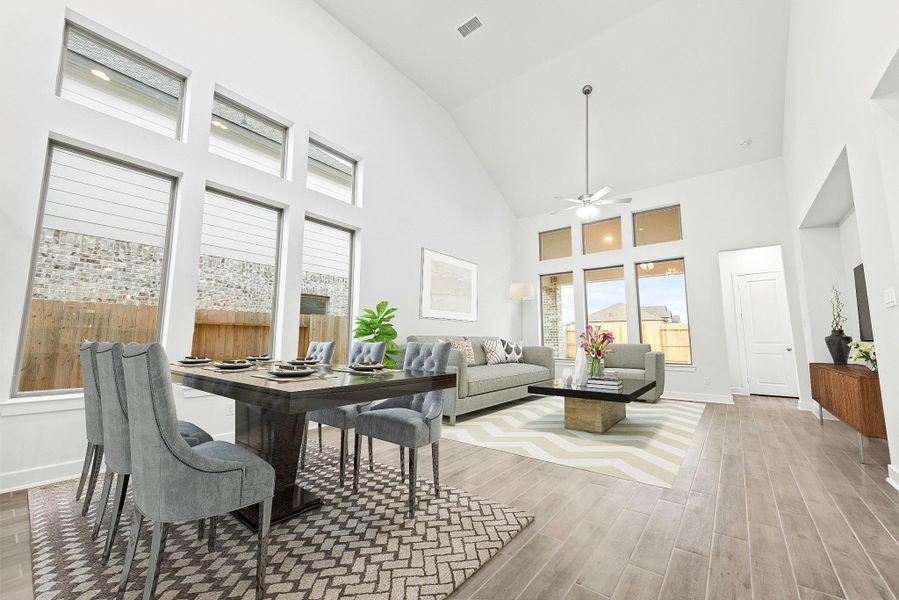 Virtually staged representative photo. Home under construction. Design selections and colors may vary.