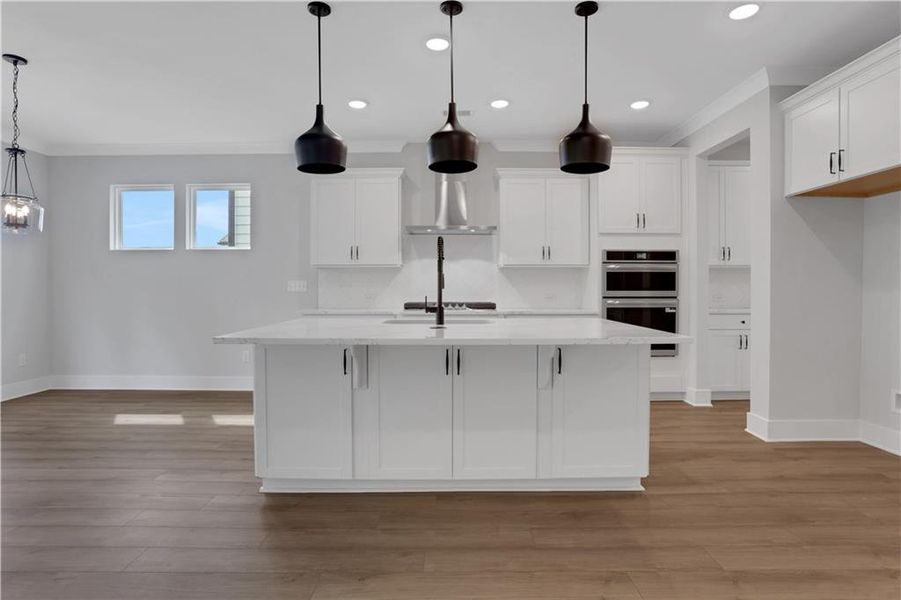 Furnished interior view inside a new home in Marble Tree, Ball Ground (Image 13).