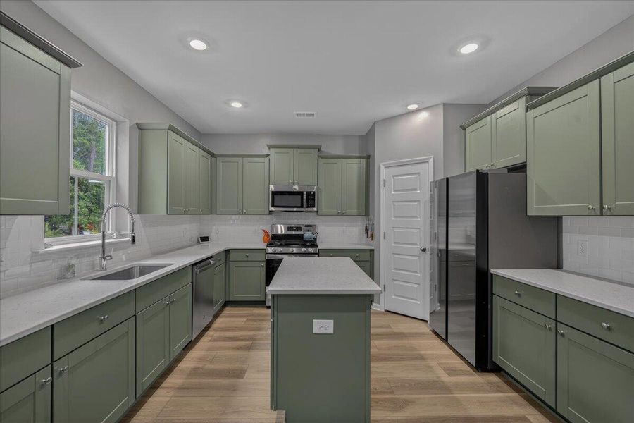 Furnished interior view inside a new home in Limehouse Village: Arbor Series, Summerville (Image 22).