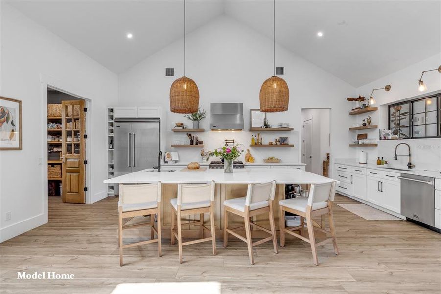 Furnished interior view inside a new home in , Deland (Image 4). Furnished interior view inside a new home in , Deland (Image 4).