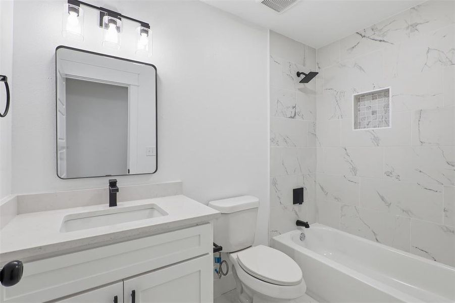 Furnished interior view inside a new home in , Azle (Image 9).