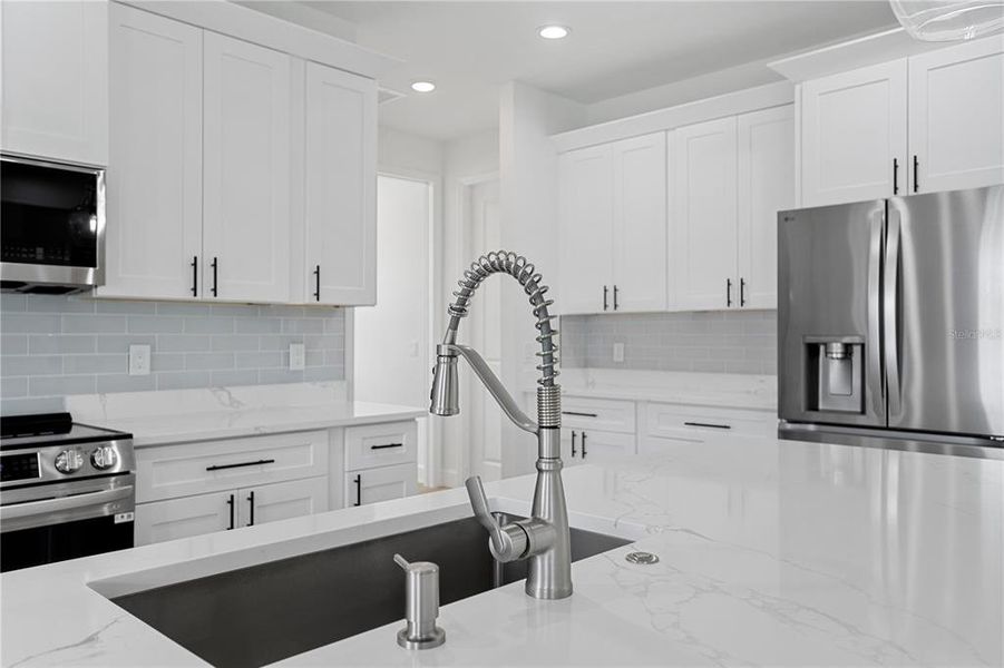 Close-up of interior finishes inside a home in , North Port (Image 11).