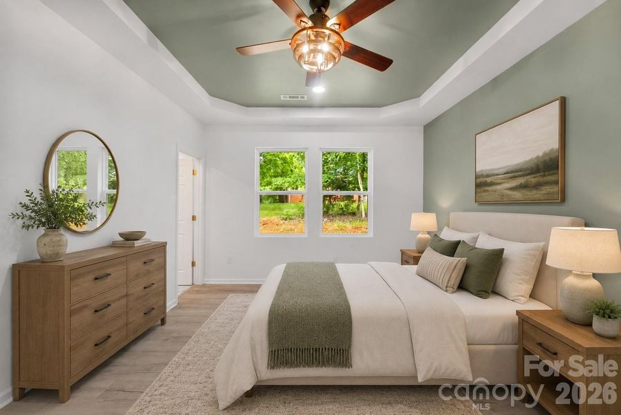 Furnished interior view inside a new home in , Shelby (Image 18).