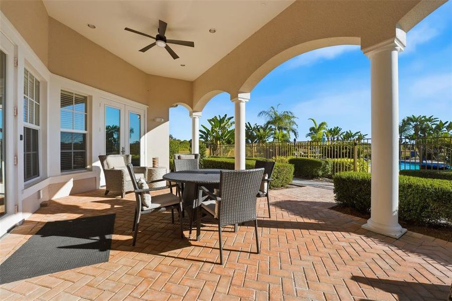 Exterior details and patio area of a home in , Port Charlotte (Image 18).