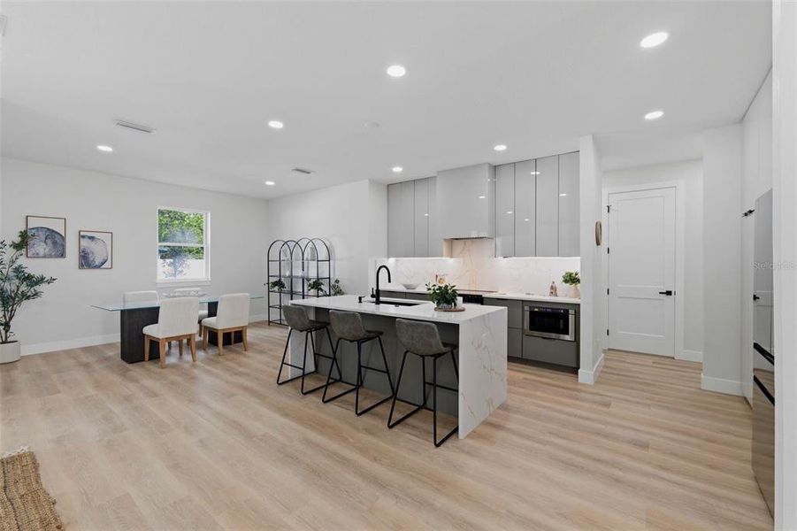 Furnished interior view inside a new home in , Tampa (Image 8).
