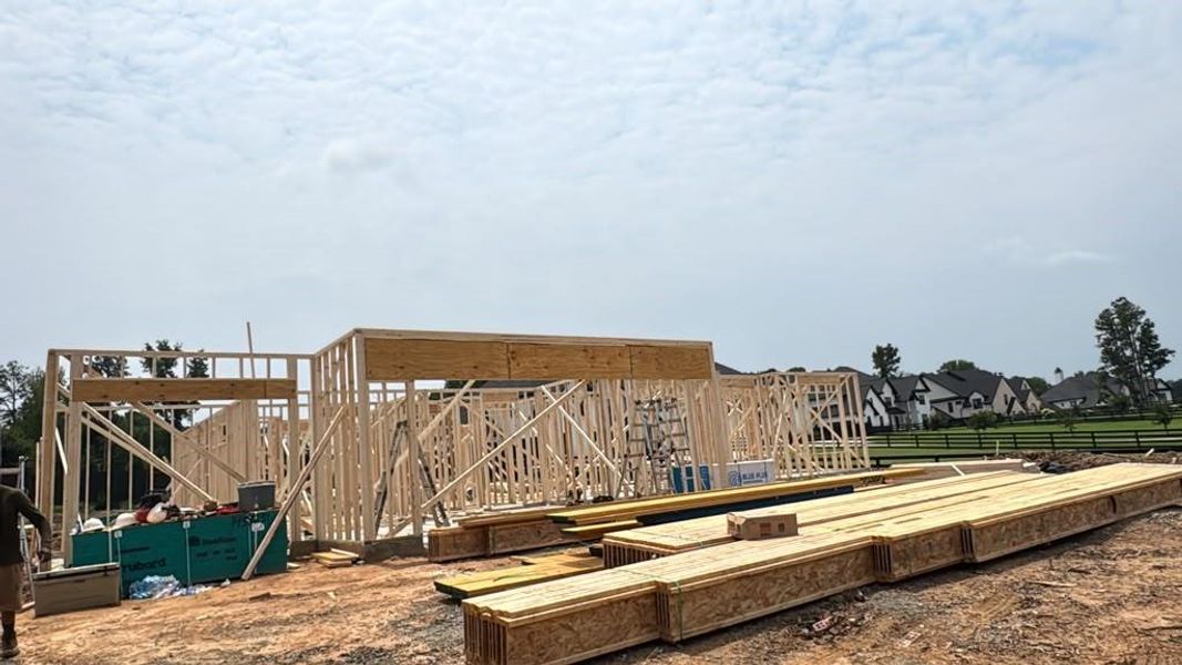 In-progress construction of a new home in , Buford, GA (Image 7). In-progress construction of a new home in , Buford, GA (Image 7).