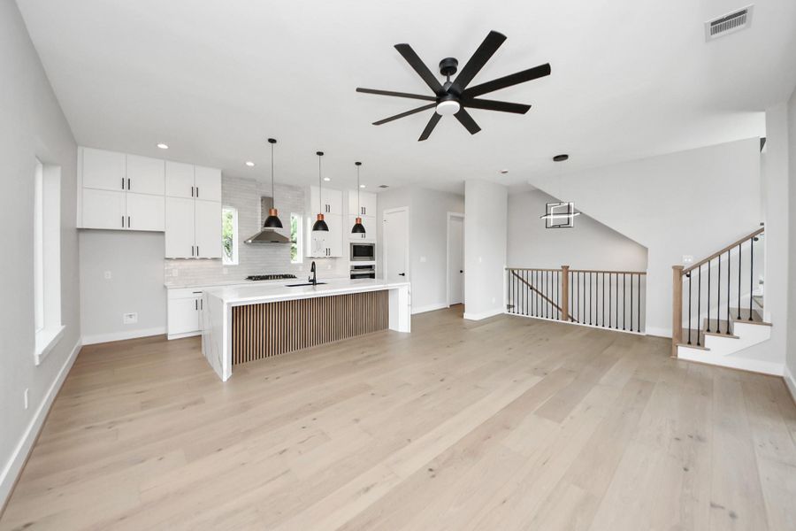 Spacious, unfurnished interior of a new home in , Houston (Image 16). Spacious, unfurnished interior of a new home in , Houston (Image 16).