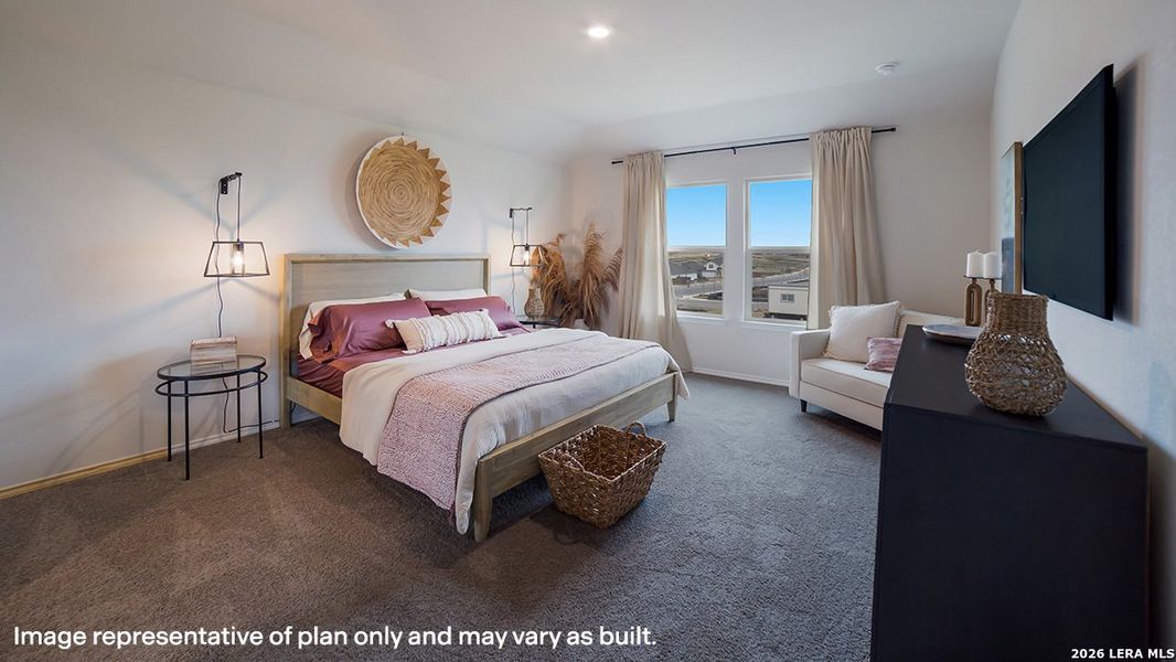 Furnished interior view inside a new home in Veranda, San Antonio (Image 4).