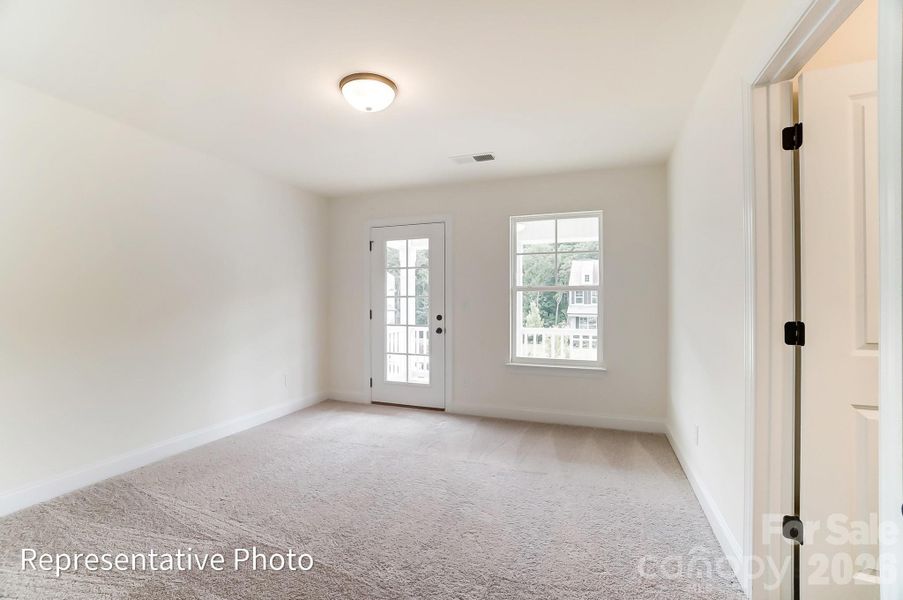 Spacious, unfurnished interior of a new home in Enclave at Riverdale, Huntersville (Image 25).