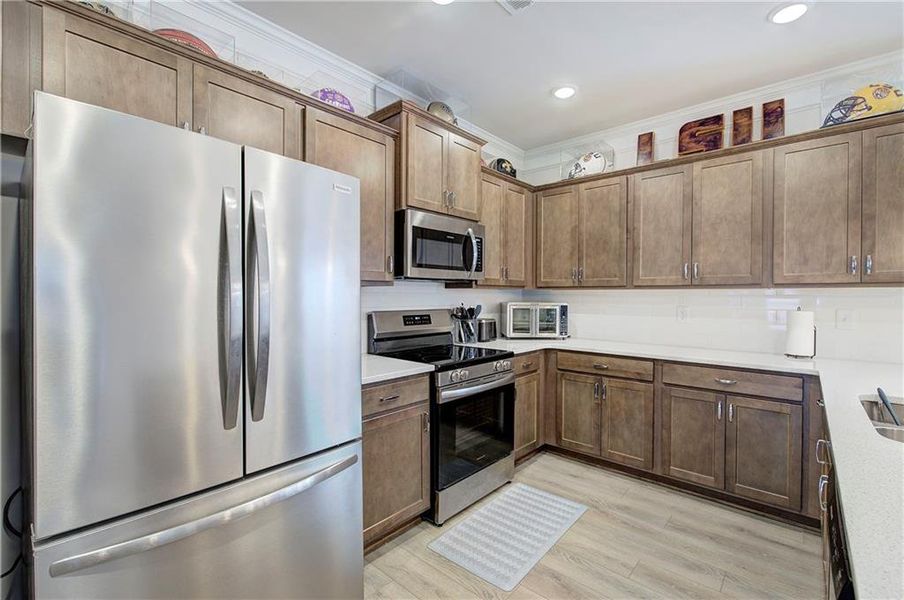 Furnished interior view inside a new home in , Cartersville (Image 31).
