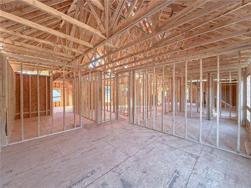 In-progress construction of a new home in Ashbury Commons, Powder Springs, GA (Image 31).