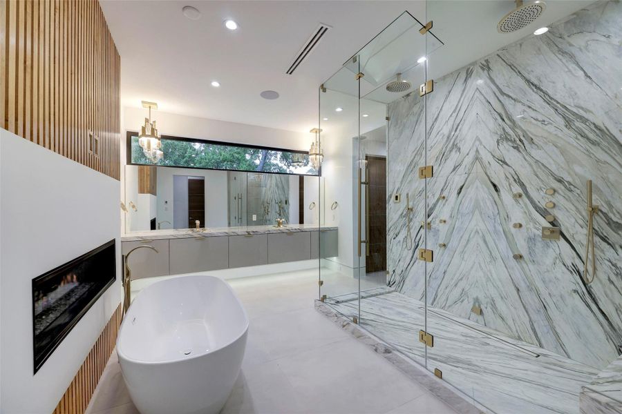 Example bathroom from SJS’s prior collection Example bathroom from SJS’s prior collection