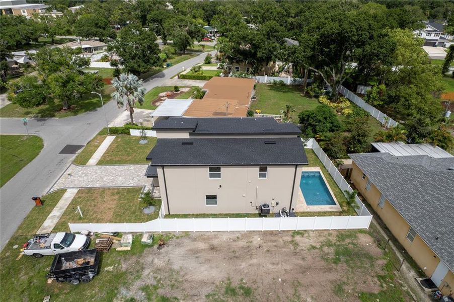 Front exterior of a new home in , Tampa, FL, highlighting curb appeal (Image 41).