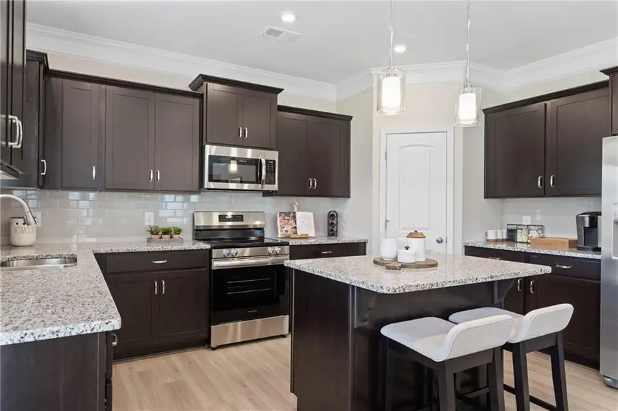 Furnished interior view inside a new home in Capstone Estates, Chattanooga (Image 4).