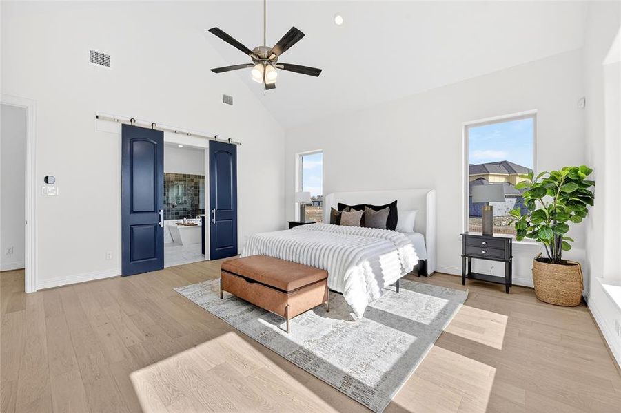 Furnished interior view inside a new home in , Parker (Image 17). Furnished interior view inside a new home in , Parker (Image 17).