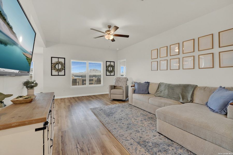 Furnished interior view inside a new home in Rosewood Estates, Lytle (Image 11). Furnished interior view inside a new home in Rosewood Estates, Lytle (Image 11).