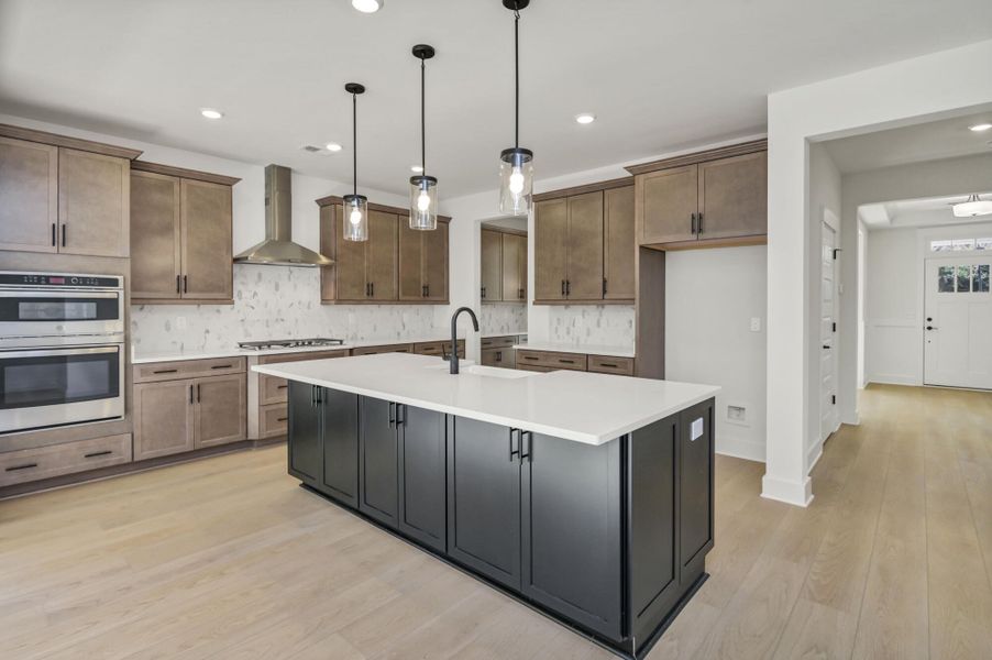 Furnished interior view inside a new home in Clubside Reserve at Summerlake, Lexington (Image 9).