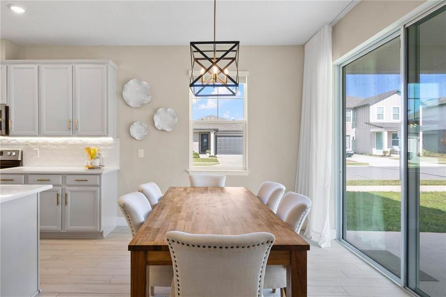 Furnished interior view inside a new home in , Minneola (Image 17).