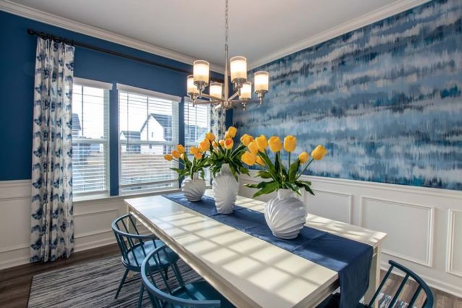 Representative furnished interior of a home built from the Bedford by True Homes in Stonebridge Fairways, Monroe (Image 20).