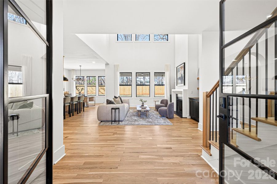 Furnished interior view inside a new home in , Belmont (Image 8).