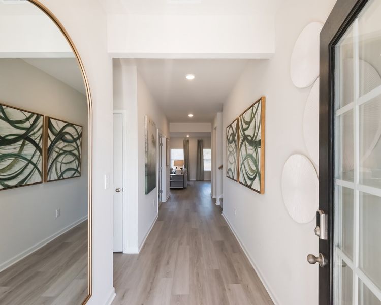 Welcome to the Taylorsville floorplan modeled at Westmont Preserve.