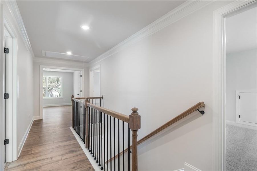 Spacious, unfurnished interior of a new home in Red Oak Ridge, Loganville (Image 26). Spacious, unfurnished interior of a new home in Red Oak Ridge, Loganville (Image 26).