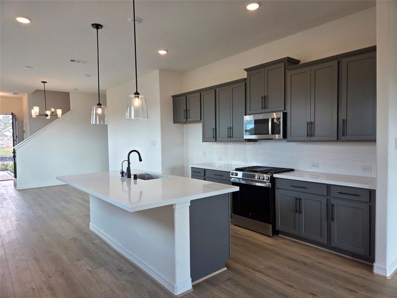 Furnished interior view inside a new home in Emory Glen, Magnolia (Image 8).