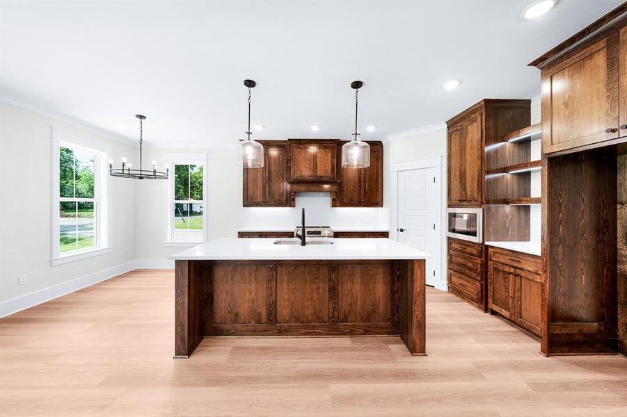 Furnished interior view inside a new home in , Mineola (Image 5).