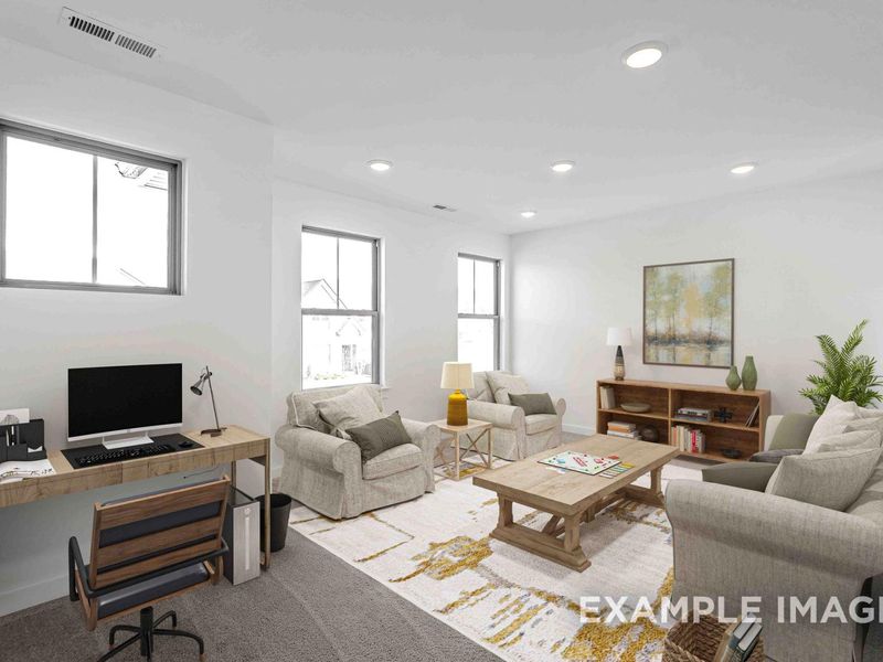 Representative furnished interior of a home built from the The Willow C by Davidson Homes LLC in Woods Crossing, Gallatin (Image 11).