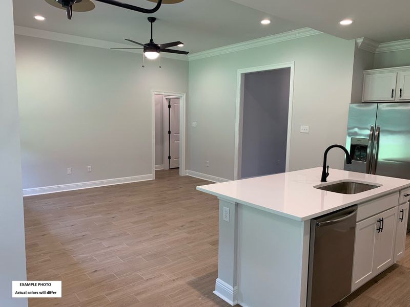 Furnished interior view inside a new home in Sentinel Ridge, Pace (Image 7).